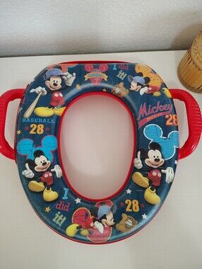 Mickey Mouse All Star Soft Potty Training Seat - Navy + Red OUTOFSTOCK
